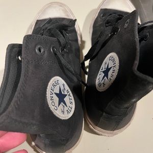 Black High Top Converse - Chuck Taylor’s